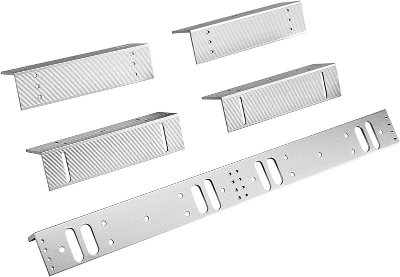 YANWIN Z and L Bracket for Dual Door Magnetic Lock 600lbs Holding Force Electromagnetic Lock Double Door Access Control System - Image 3